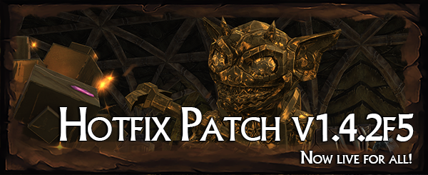 PC Hotfixes OUT NOW